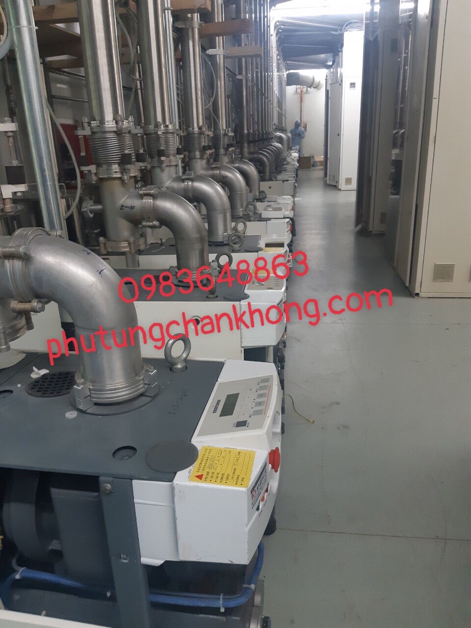 Hệ thống bơm hút chân không khô